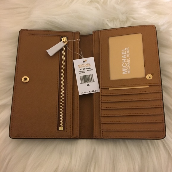 Michael Kors Ciara large TZ satchel khaki wallet - Picture 7 of 8